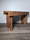Vintage Milking Stepstool Footstool Stool Plant Stand Primitive Wooden Cricket