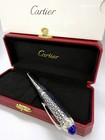 Luxurious Cartier R Series Multi Color Design Metal Body blue Ink  Ballpoint Pen