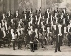1930 Photo Toscanini Conductor Ny Philharmonic Orchestra At Carnegie Hall 