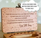 Tooth Fairy Keepsake Box For Girls   Boys  Tooth Fairy Box For 20 Baby Teeth  Wo