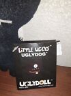 Vtg 2005-06 Ugly Doll Uglydog Little Uglys Rare Black Plush 7  Used With Tags 