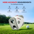 Redtiger 1200 Yards Laser Range Finder Golf Rangefinder Slope Rechargeable