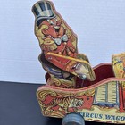 Vintage 1940s Rare Fisher Price  156 Circus Wagon Wood Pull Toy Works 