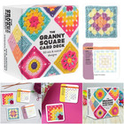 The Granny Square Card Deck 50 Mix   Match Designs  Square Card Deck Crochet Ce