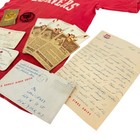 Vintage 1940s Beavers Boy Scout Lot Flag T Shirt Maps Patches Handbooks Rare