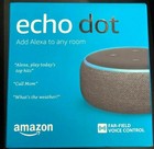 Amazon Echo Dot 3rd Generation Smart Speaker    charcoal Black Alexa Voice Control
