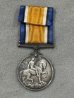 Ww1 Wwl British War Medal - Liverpool Regiment - Pin Badge Award
