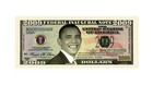 Barack Obama 2009 Commemorative Limited Edition Novelty Dollar - Pack Of 1 000