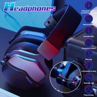 Wired Usb Headphones   Microphone Surround Sound Headset For Skype Laptop Pc Ps4
