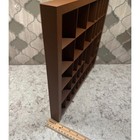 Trinket Shelf Tray Display Miniatures 3d Printed Dark Brown 13 5 x13 5  Minis