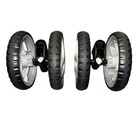 Graco 1980461 Duoglider Click Connect Double Stroller Set 2 Front Wheels Parts