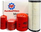 New Holland Tractor  Filter Kit Model Tn55 Tn65 Tn65s Tn70 Tn70d 70s 75 75d 75s