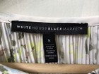 White House Black Market Womens Pleasted Boho Tie Neck Floral Long Sleeve Size S