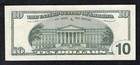 1999  10 Frn Federal Reserve Note    misaligned Overprint Error    Very Fine 