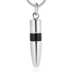 Urn Bullet Memorial Urns Ashes Keepsake Necklace Cremation Jewelry For Ashes