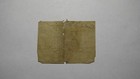 1760 Five Shillings North Carolina Nc Colonial Currency Note Bill  Rare 5s 