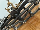 Antique 3 Kg Cast Iron Balance Scale W Brass Birds Ducks
