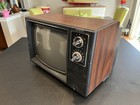 Vtg 1980s Zenith Portable Color Television - Working