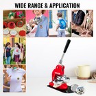 25 32 58 75mm Badge Maker Machine Diy Button Pin With500pcs Free Parts Press Kit