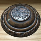 Judaica Israel Copper   Brass Plate David s Tower Jerusalem Wall Hanging 9 5 d