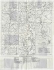 1925 Oregon Skyline Trail Map Mount Hood To Crater Lake Hiking National Park