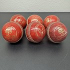 Vintage J Salter   Son Cricket Match Special 5 1 2 Oz Cricket Ball Set Of 6