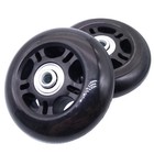 Us Stock 2set Od 80mm Luggage Suitcase Replacement Wheels Axles Repair Wrench