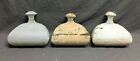 Lot Of 3 Antique Wood Architectural Tear Drop Finials Shabby Vtg Chic 1643-21b