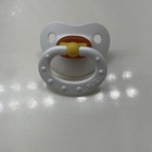 Vtg Gerber Nuk Orthodontic Pacifier Bundle Yellow And Aqua Green Latex Newborn