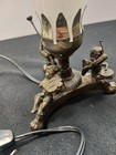 Night Table Lamp Musical Cherub Tulip Metal Base