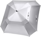 Extra Large Golf Umbrella 62 68 Inch Square Vented Windproof Auto Open Double   