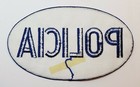 Vintage X-large Puerto Rico Police Raid Patch   Policia Pr