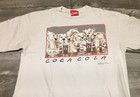 Coke Coca Cola Polar Bears Single Stitch Tshirt Shirt Sz Xl Made In Usa Vintage