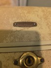 Vintage Samsonite Shwayder Bros Hard Shell Suitcase Luggage Train Case Cream