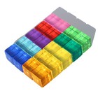 Candywood Rainbow Acrylic Gem Cubes Blocks Children 20-pcs  Raibow 