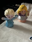 Lot Of 7 Little People Figure Disney Princess Figures Ariel Belle Rapunzel   Mor