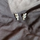 Suzanne Somers Sterling Silver 925 Cubic Zirconia 1 Inch Drop Earrings Niob