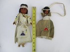 Deerfoot   Brown Eagle Doll Pair  Carlson Native American Indian Woman   Girl