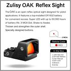 Shake Wake Red Dot Reflex Sights Oak For Rmr Cut Glock 17 19 22 Mos Canik Tp9sfx