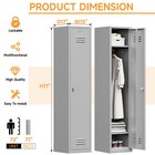 Metal Locker Storage Cabinet Steel Office Storage Locker Gym School Locker Units