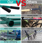 Broadfork Garden Tool Heavy Duty 5 Tines 20 In Wide Broad Fork For Gardening    