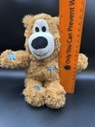 Kong Wild Knots Bear Plush Dog Toy With Internal Rope   Squeaker Small medium