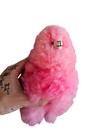 Inkari Pink Alpaca Fur Plush Toy Handmade In Peru