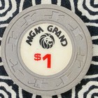 Mgm Grand  1 Las Vegas  Nevada Casino Chip C75