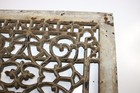 Vintage Architectural Salvage Grate Vent Iron Metal 11 1 2  X 9 3 4 