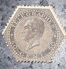 Belgium Telegraph Stamps 50c    1 Franc Mh 1866 Cob Tg1   Tg2