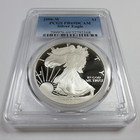 2006 W Pcgs Pr69 Dcam Proof - 1 Oz Silver American Eagle Us  1 Coin  54990a