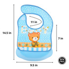 Customize Baby Bibs Animals Fruits Baby Bibs For Girl And Boy Adjustable Pocket