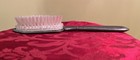 Antique Silver Plated Vanity Hairbrush With Nylon Bristles Detachable Head 8 