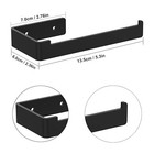 Self Adhesive Toilet Paper Roll Holder Wall Mount Bathroom Towel Paper Holder 